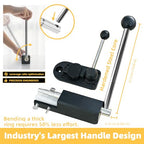 GEMKIT Ring Bender Tool - Dual-Mold (Steel & Nylon) with 4 Sizes, Professional Jewelry Making Tool for Gold Silver Brass Copper HH-BT01 - product detail 4
