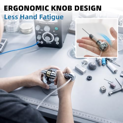 GEMKIT Triangle Handpiece for Jewelry Engraving, Compatible with G01/G02/E04/AGM01 Engraving Machines, Easy Head Swap, Ergonomic Triangular Grip, Compact & Durable, HH-GHP02 - product detail 4