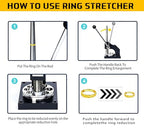 GEMKIT HH-A01 Professional Ring Stretcher and Reducer, US Sizes 1–14 - product detail 5
