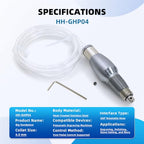 GEMKIT Big Handpiece for Jewelry Engraving, Heavy-Duty Impact Handpiece with 6.0mm QC Tip Sizer, Secure Grip for Deep Cutting & Large Area Engraving, Compatible with Engraving Machines, HH-GHP04 - product detail 7
