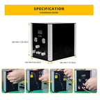 GEMKIT Dual-Handpiece Air-Free Pneumatic Engraving Machine for Jewelry, Built-in Compressor, 2 Pneumatic Handpieces + Micromotor, 3-in-1 Engraving/Polishing/Drilling, HH-AT03 - product detail 6