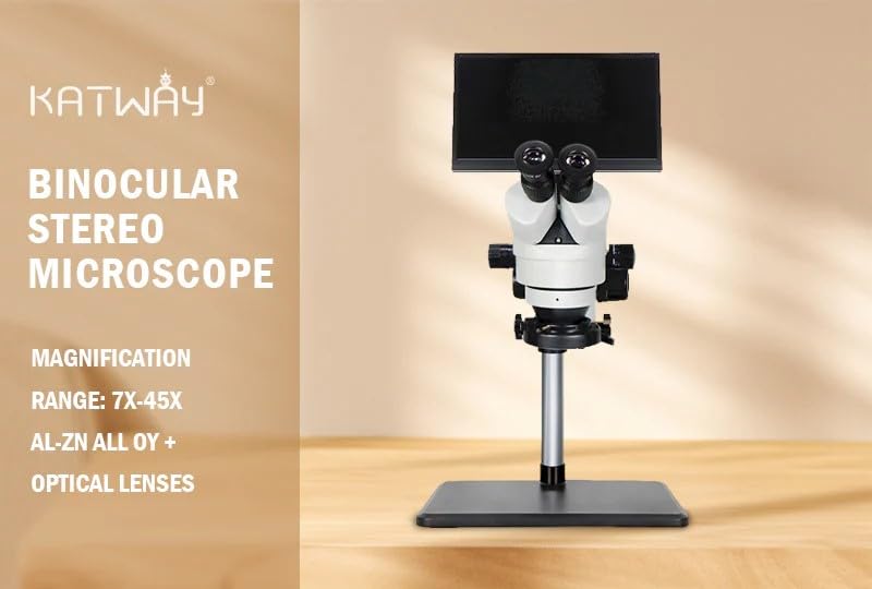 GEMKIT HH-MH03B LCD Digital Trinocular Stereo Microscope, 7X–90X - product detail 4