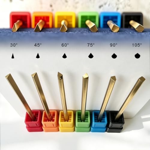 GEMKIT R-Graver Set for Jewelry Pneumatic Engraving Machine, 3.0mm Shank, Multi-Angle Gravers for Fine & Accurate Engraving, Easy Replaceable, HH-RG01 - product detail 3