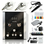 GEMKIT Dual-Handpiece Air-Free Pneumatic Engraving Machine for Jewelry, Built-in Compressor, 2 Pneumatic Handpieces + Micromotor, 3-in-1 Engraving/Polishing/Drilling, HH-AT03 - product detail 2