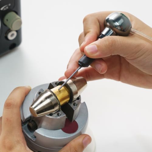 GEMKIT AT Engraving Tool Kit for Jewelry Pneumatic Engraving Machine, 2.35mm Shank, Multi-Angle Gravers for Fine & Accurate Work, Easy Replaceable, HH-ATG01 - product detail 6