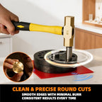 GEMKIT HH-CS02 13-Piece Round Disc Cutter Set, 1/4 to 3-3/8 Inch - product detail 3