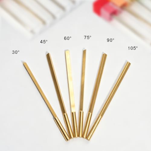 GEMKIT R-Graver Set for Jewelry Pneumatic Engraving Machine, 3.0mm Shank, Multi-Angle Gravers for Fine & Accurate Engraving, Easy Replaceable, HH-RG01 - product detail 4
