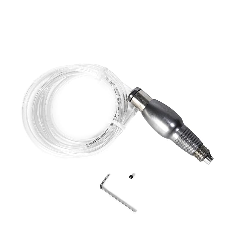 GEMKIT Big Handpiece for Jewelry Engraving, Heavy-Duty Impact Handpiece with 6.0mm QC Tip Sizer, Secure Grip for Deep Cutting & Large Area Engraving, Compatible with Engraving Machines, HH-GHP04 image 1