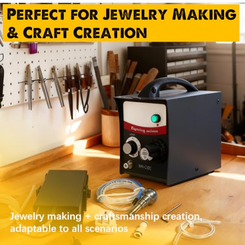 GEMKIT Pneumatic Jewelry Engraver Machine, 400-8000 RPM Manually Adjustable Rotational Speed for Jewelry Making Metal Processing Pneumatic Impact Engraver HH-G02 - product detail 3