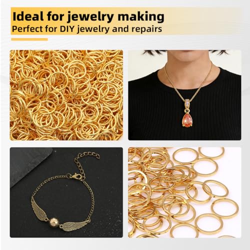 GEMKIT Jump Ring Maker with 20 Mandrels and Cutting Attachment, 2.5-12mm Manual Ring Bender and Coil Winding Tool for Jewelry Making, HH-B06 - product detail 7