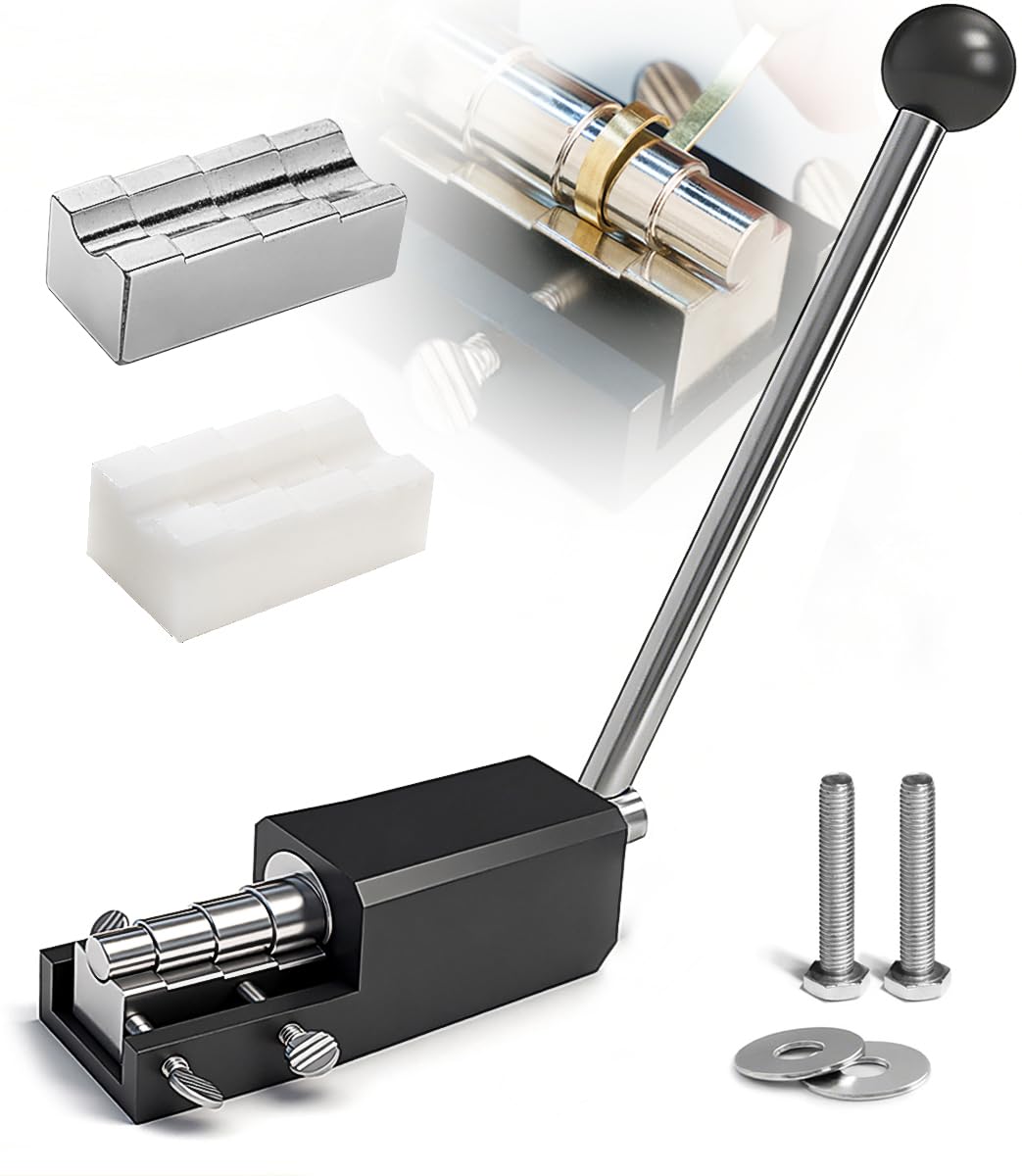 GEMKIT Ring Bender Tool - Dual-Mold (Steel & Nylon) with 4 Sizes, Professional Jewelry Making Tool for Gold Silver Brass Copper HH-BT01 - main product image