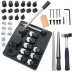 GEMKIT HH-B05N Heavy-Duty Jewelry Ring Bender with Steel and Nylon Dies - main product image