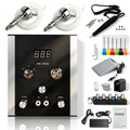 GEMKIT Dual-Handpiece Air-Free Pneumatic Engraving Machine for Jewelry, Built-in Compressor, 2 Pneumatic Handpieces + Micromotor, 3-in-1 Engraving/Polishing/Drilling, HH-AT03 - main product image
